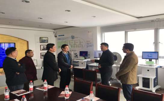 ���һ�ӭ����ʡ����ί��ί��ǵ���ǰ�쵼һ��ݰ���ߺ�ʥ���ڿƼ����޹�˾����ָ������